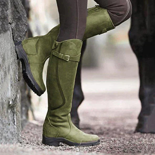 Women's Knee-High Waterproof Boots | Stylish Rain Footwear