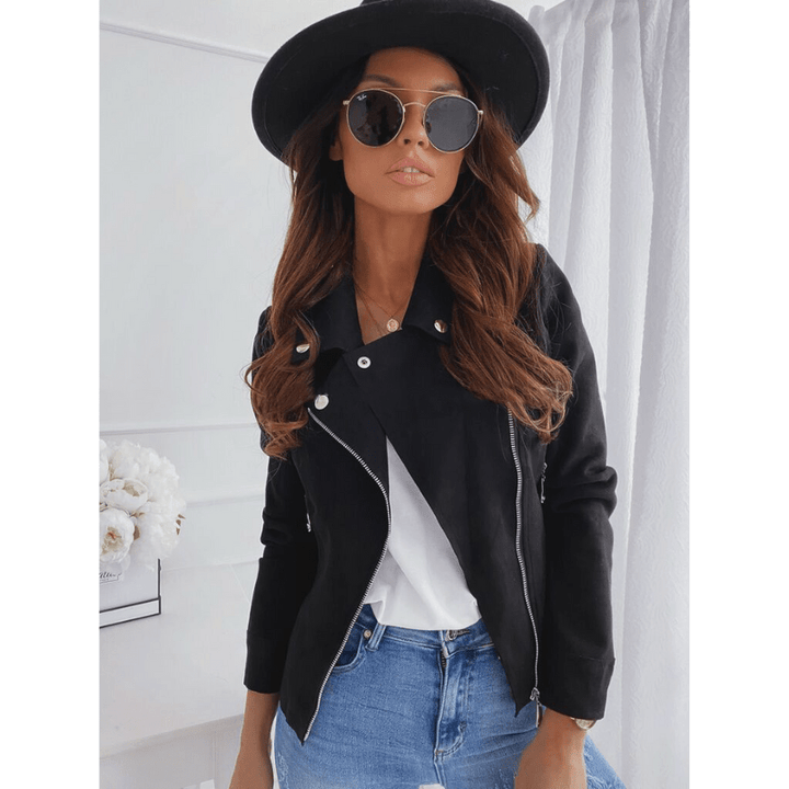 Women's Modern Zip Jacket | Stylish Women's Coat