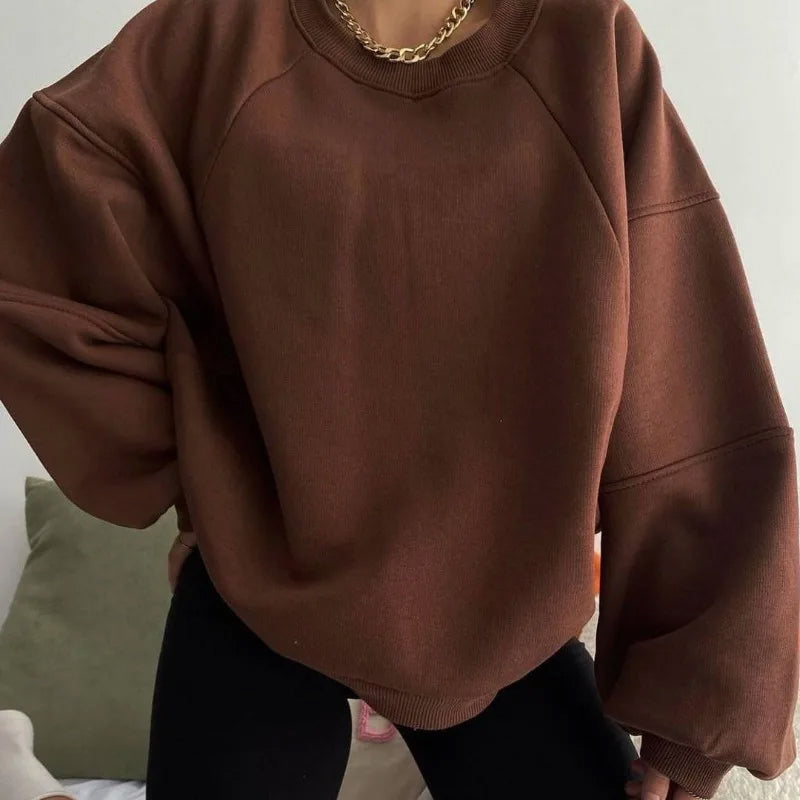 Women's Oversized Jumper | Casual Loose Fit Knit Top