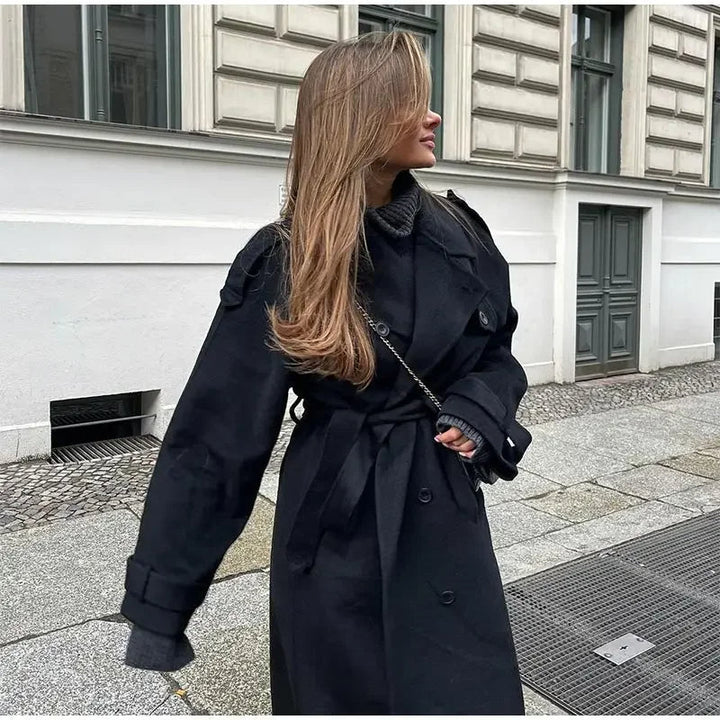 Women's Oversized Wool Coat | Winter Coats for Women