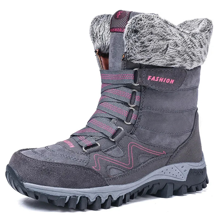 Women's Plush Winter Ankle Boots | Waterproof Non-Slip Boots
