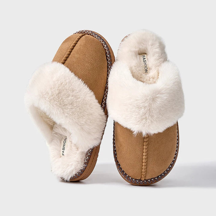 Women's Plush Winter Slippers | Cozy Indoor Footwear