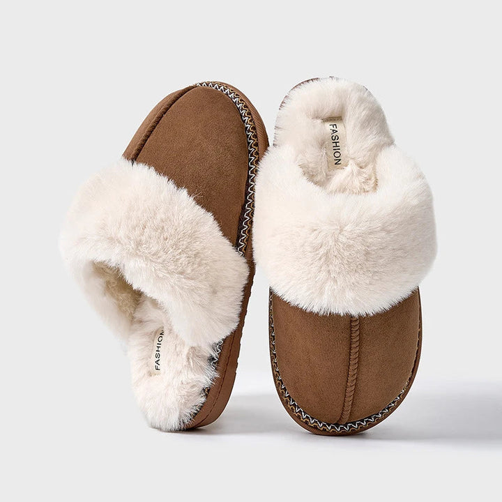 Women's Plush Winter Slippers | Cozy Indoor Footwear