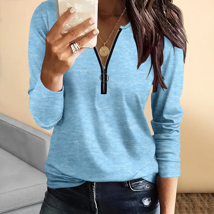 Women's Printed Long Sleeve T-Shirt | Casual Summer Top