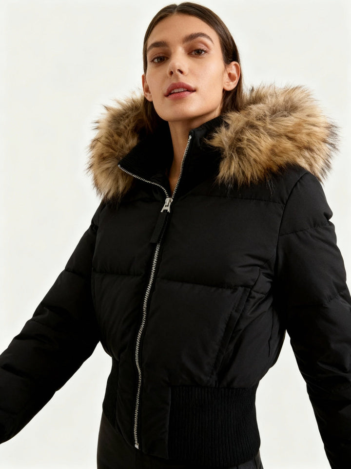 Women's Quilted Winter Jacket | Stylish Puffer Coat for Cold Days