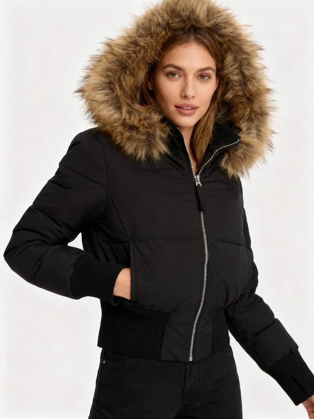 Women's Quilted Winter Jacket | Stylish Puffer Coat for Cold Days
