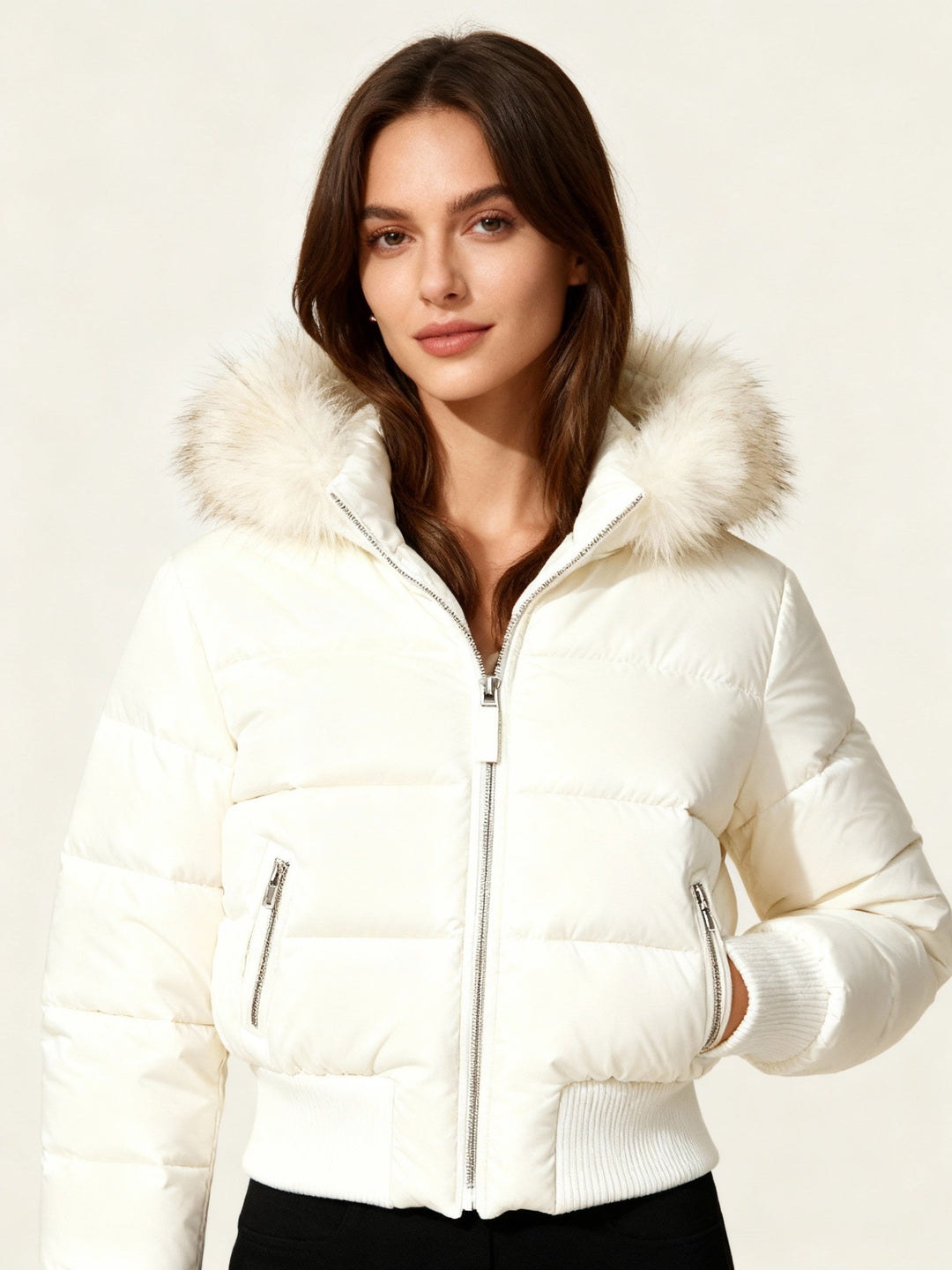 Women's Quilted Winter Jacket | Stylish Puffer Coat for Cold Days