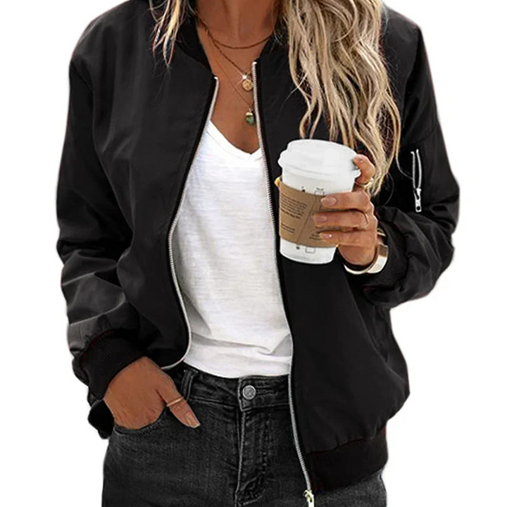 Women's Short Bomber Jacket | Stylish Women's Jacket
