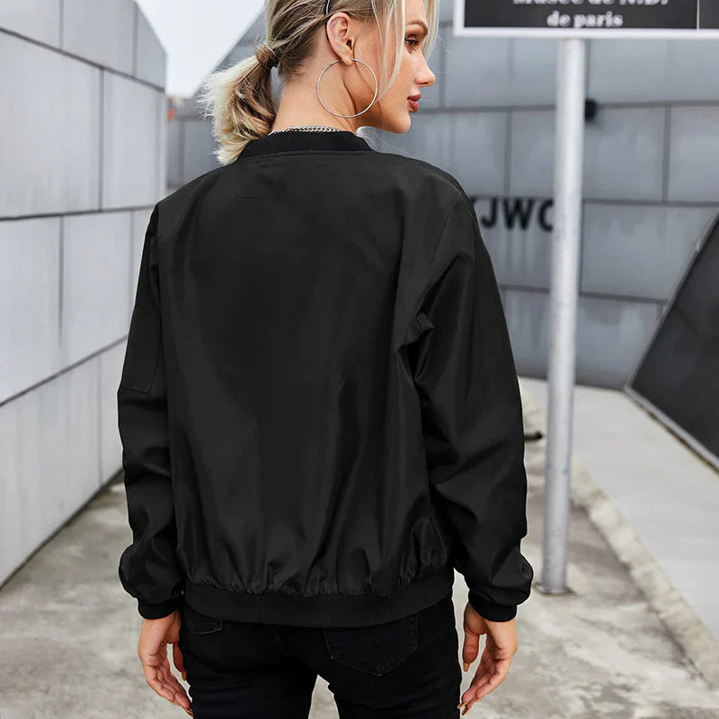 Women's Short Bomber Jacket | Stylish Women's Jacket