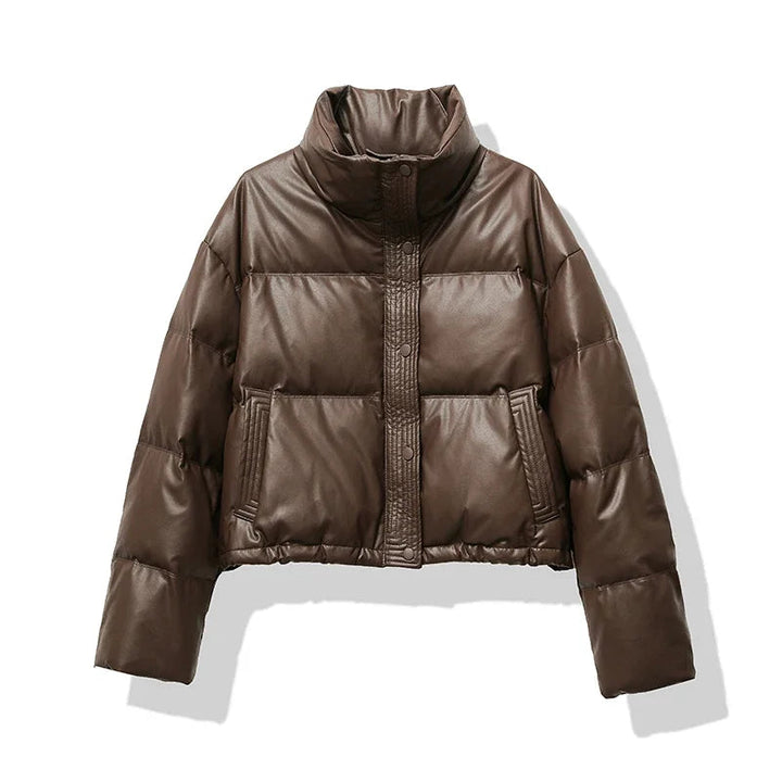 Women's Short Quilted Puffer Jacket | Winter Coats Women