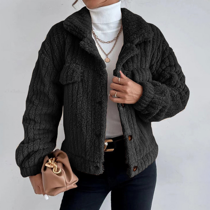 Women's Short Teddy Coat | Winter Coats for Women