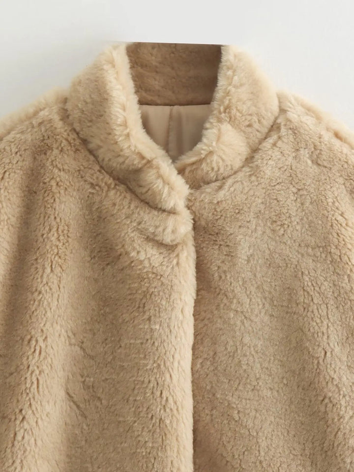 Women's Teddy Bear Jacket | Cozy Winter Coats for Women