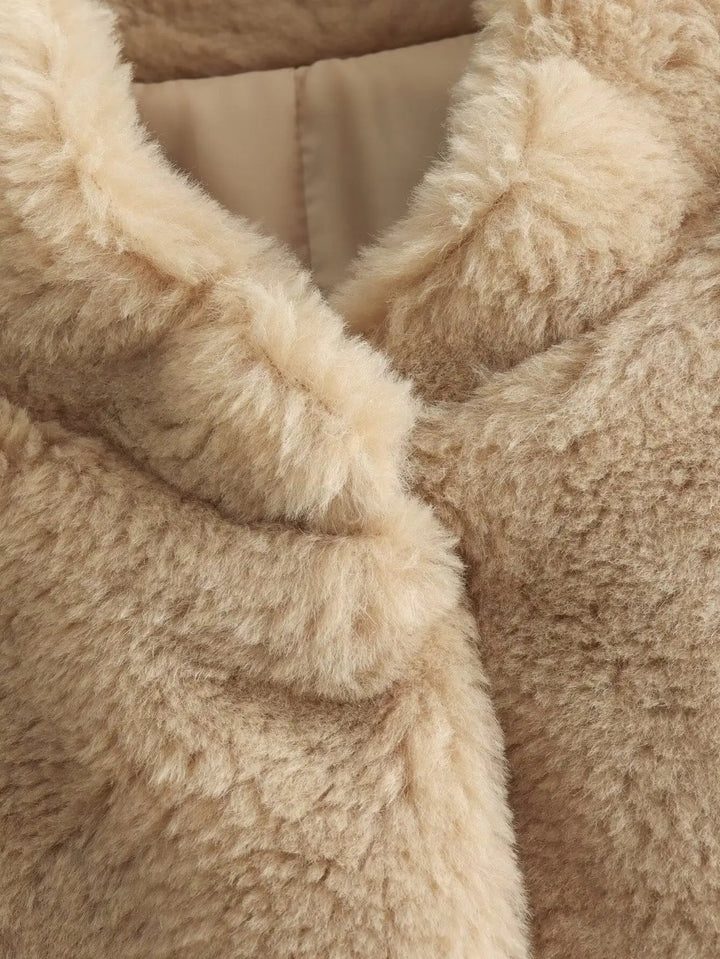 Women's Teddy Bear Jacket | Cozy Winter Coats for Women