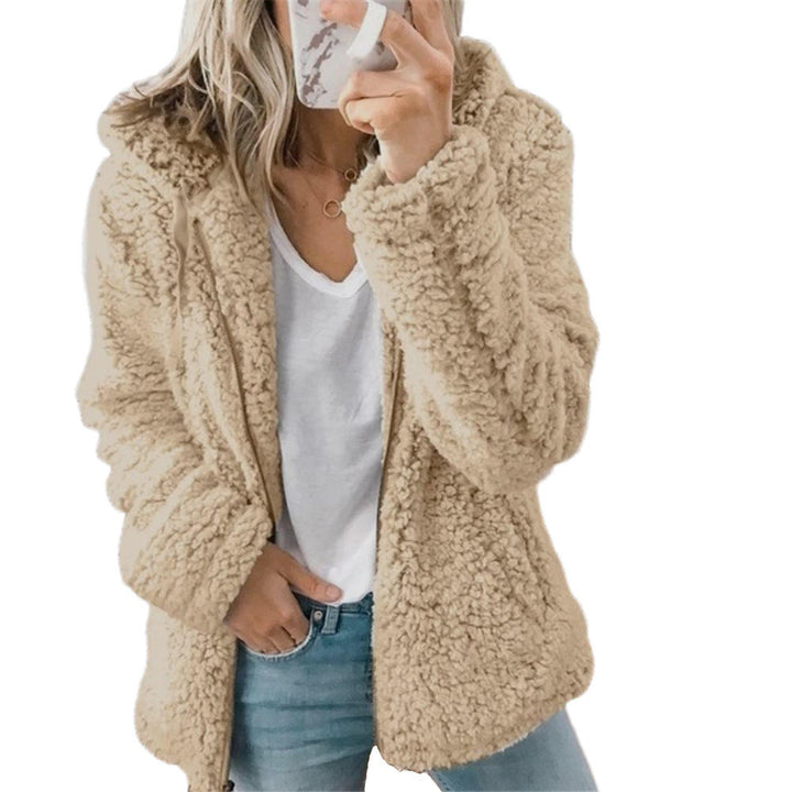Women's Teddy Fleece Jacket | Winter Coats Women