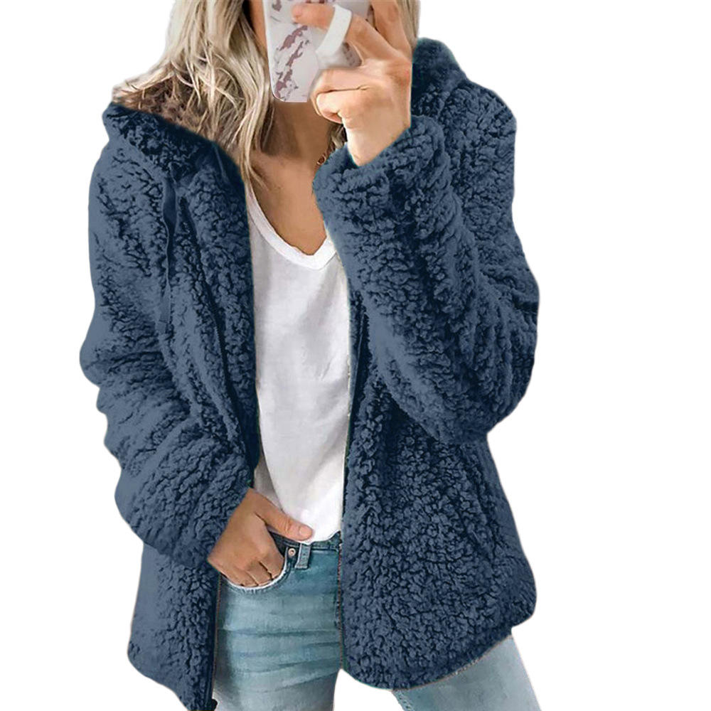 Women's Teddy Fleece Jacket | Winter Coats Women