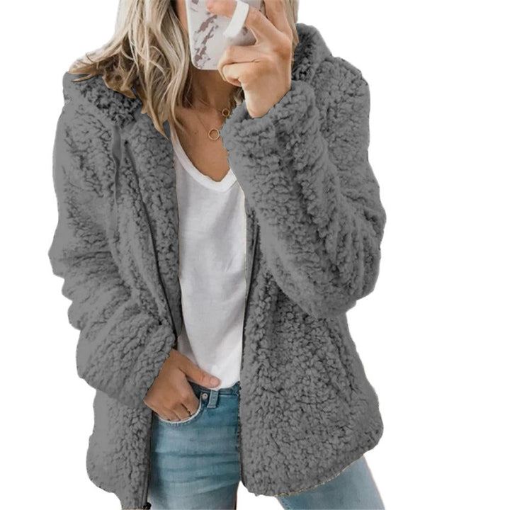 Women's Teddy Fleece Jacket | Winter Coats Women