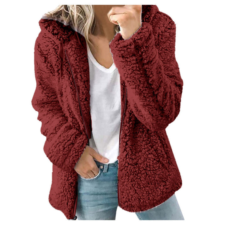 Women's Teddy Fleece Jacket | Winter Coats Women