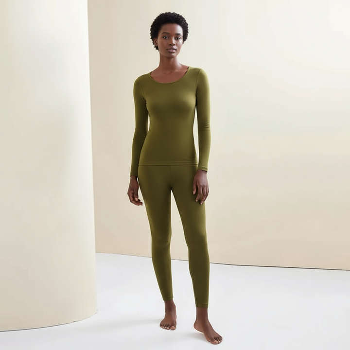 Women's Thermal Underwear Set | Seamless Long Underwear