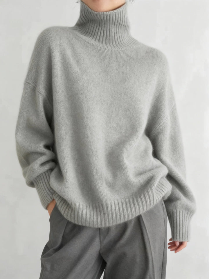 Women's Turtleneck Sweater | Soft Knit Top