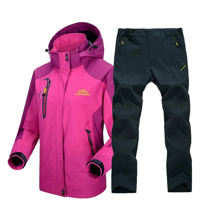 Women's Waterproof Breathable Rainsuit | Lightweight Rain Suit