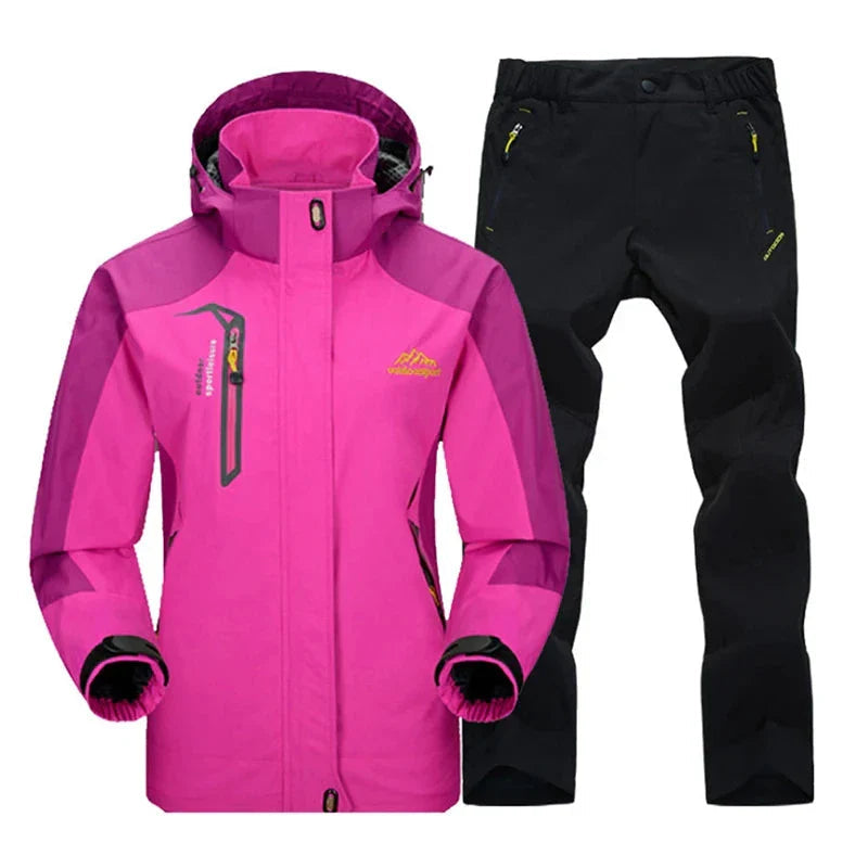 Women's Waterproof Breathable Rainsuit | Lightweight Rain Suit