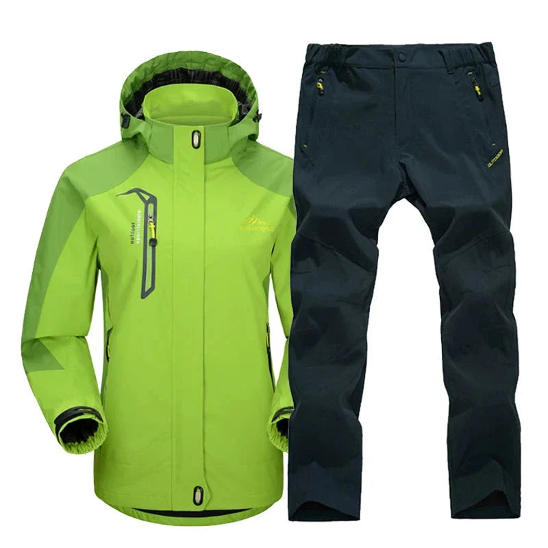 Women's Waterproof Breathable Rainsuit | Lightweight Rain Suit