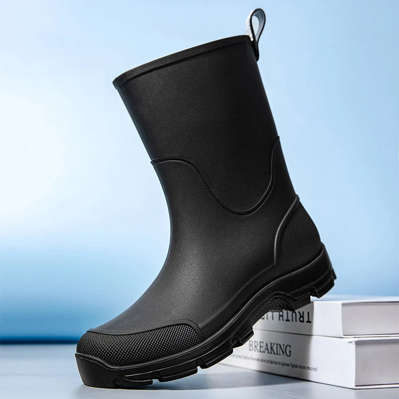 Women's Waterproof Mid-Calf Boots | Non-Slip Outdoor Footwear
