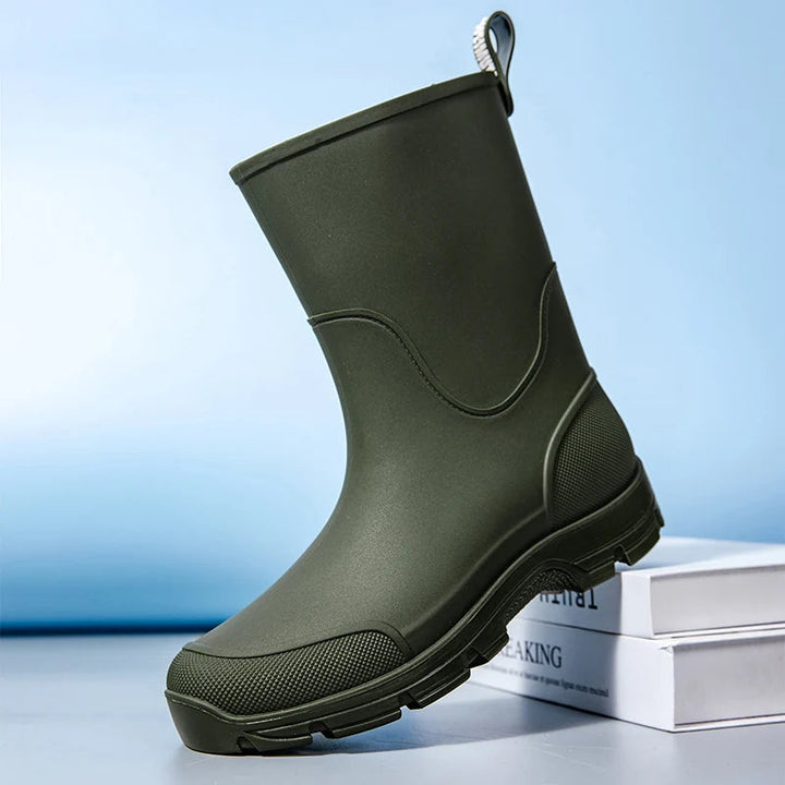 Women's Waterproof Mid-Calf Boots | Non-Slip Outdoor Footwear