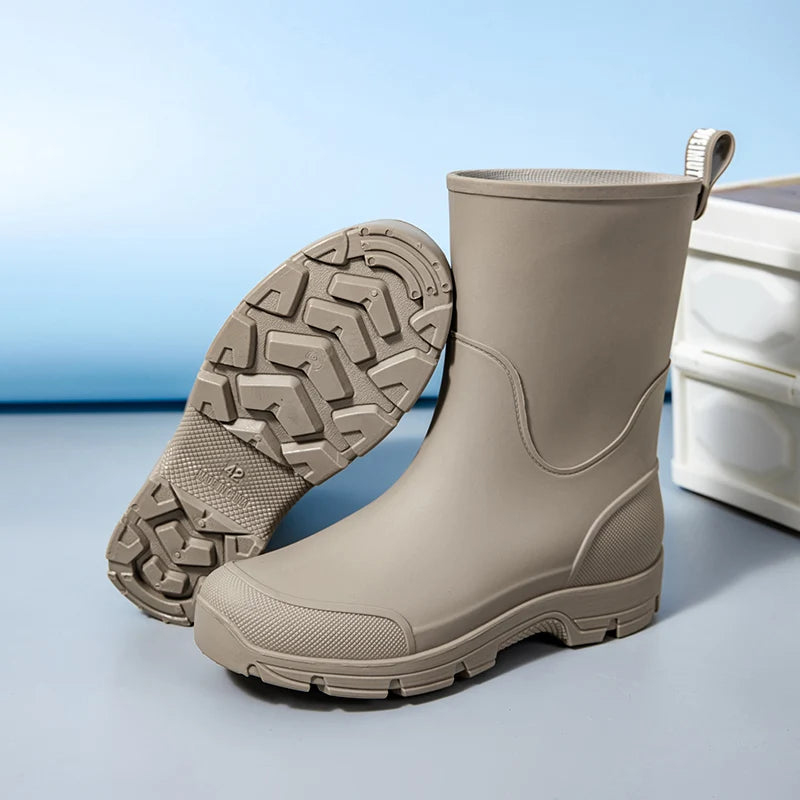 Women's Waterproof Mid-Calf Boots | Non-Slip Outdoor Footwear