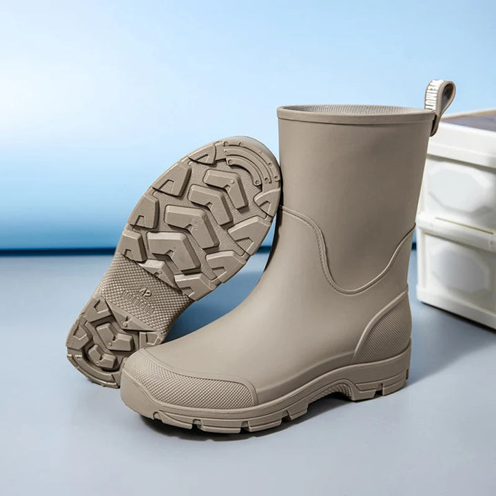 Women's Waterproof Mid-Calf Boots | Non-Slip Outdoor Footwear