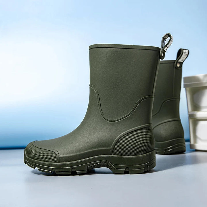 Women's Waterproof Mid-Calf Boots | Non-Slip Outdoor Footwear