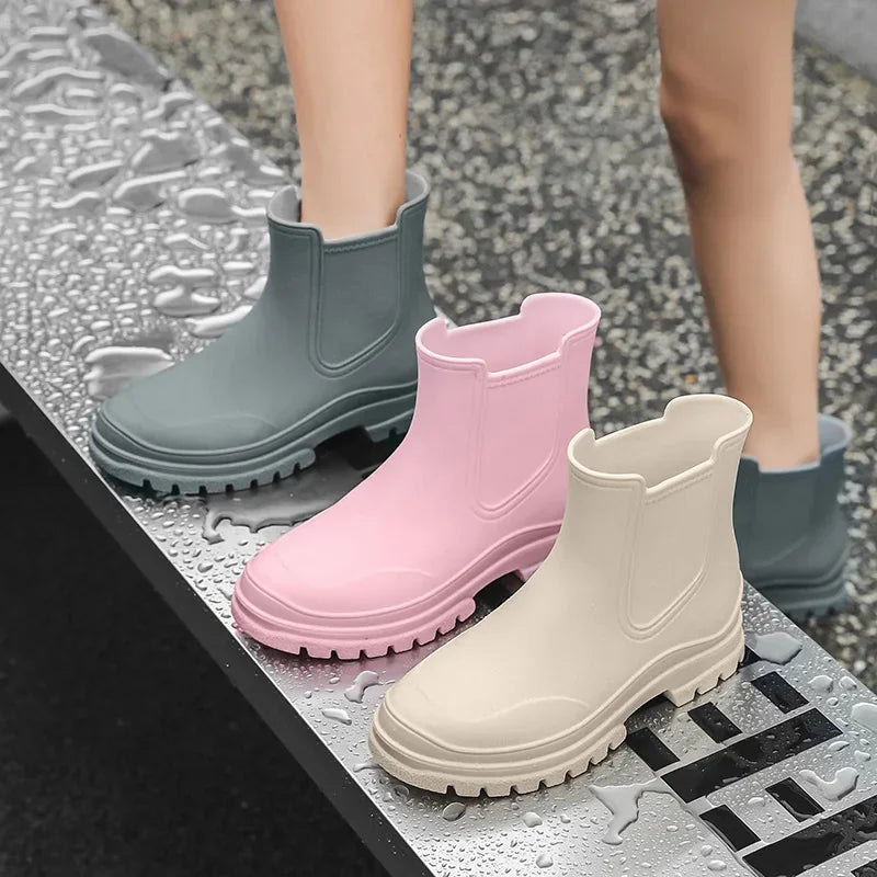 Women's Waterproof Rain Boots | Slip Resistant Rubber Boot