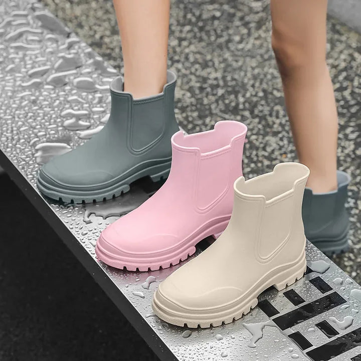 Women's Waterproof Rain Boots | Slip Resistant Rubber Boot