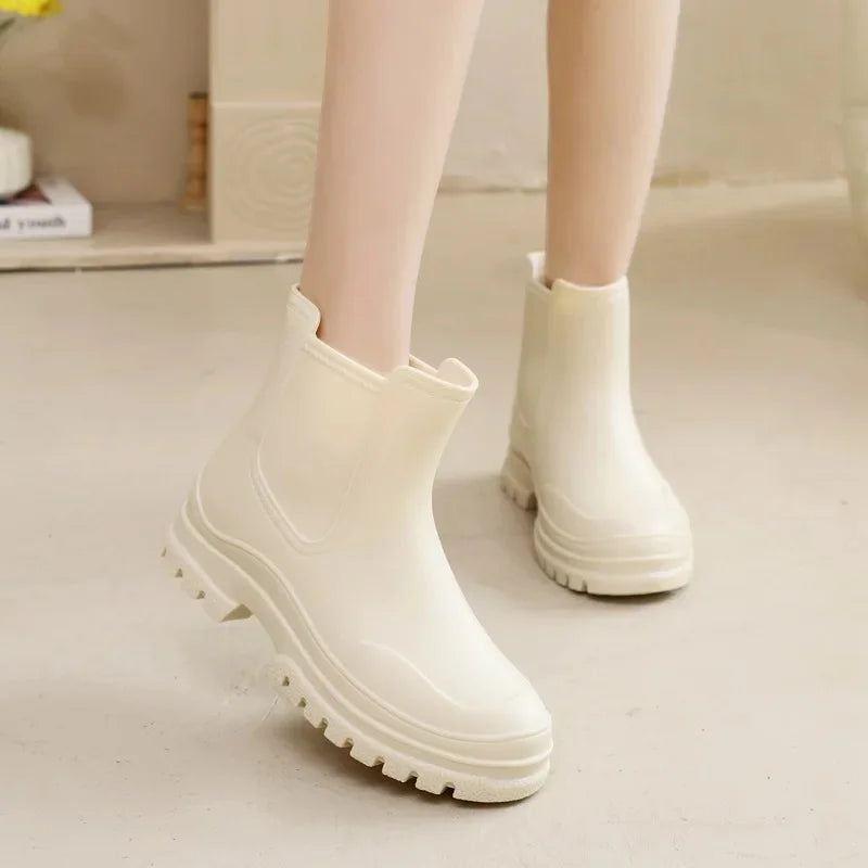 Women's Waterproof Rain Boots | Slip Resistant Rubber Boot