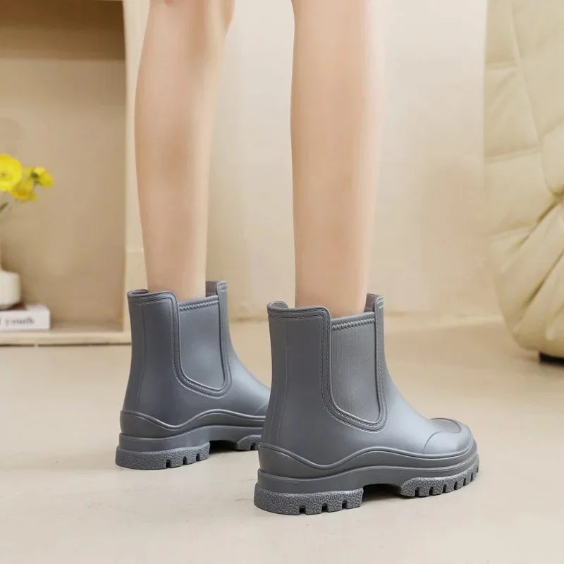 Women's Waterproof Rain Boots | Slip Resistant Rubber Boot