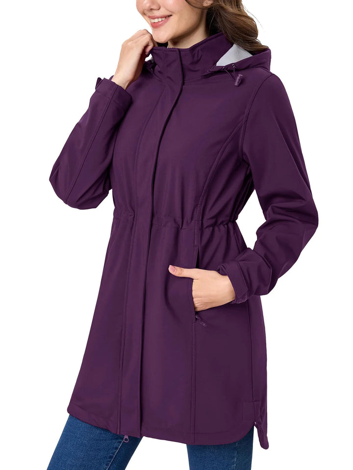 Women's Waterproof Softshell Jacket | Hiking Windbreaker