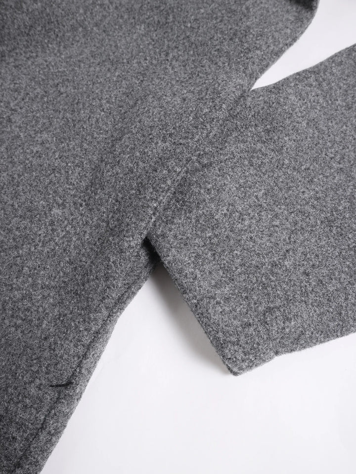 Women's Wool Overcoat | Long Winter Coat for Women