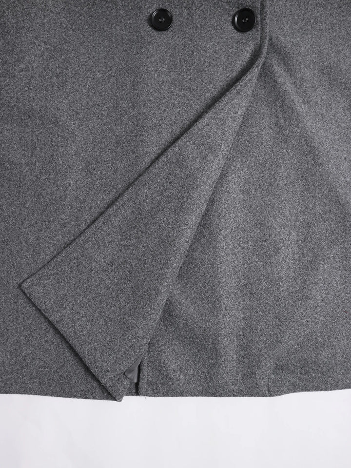 Women's Wool Overcoat | Long Winter Coat for Women