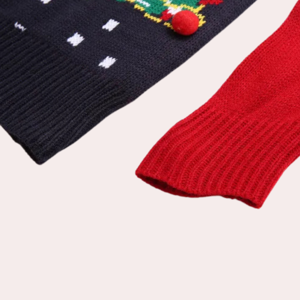 Womens Christmas Sweater | Colorful Knitted Design
