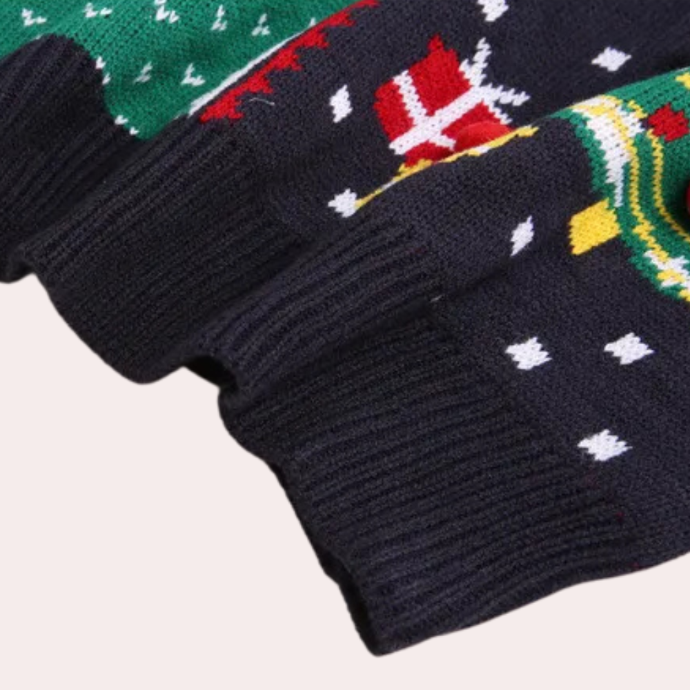 Womens Christmas Sweater | Colorful Knitted Design