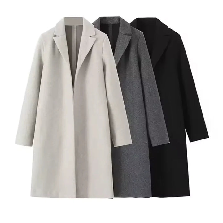 Wool Trench Coat Women | Vintage Chic Outerwear