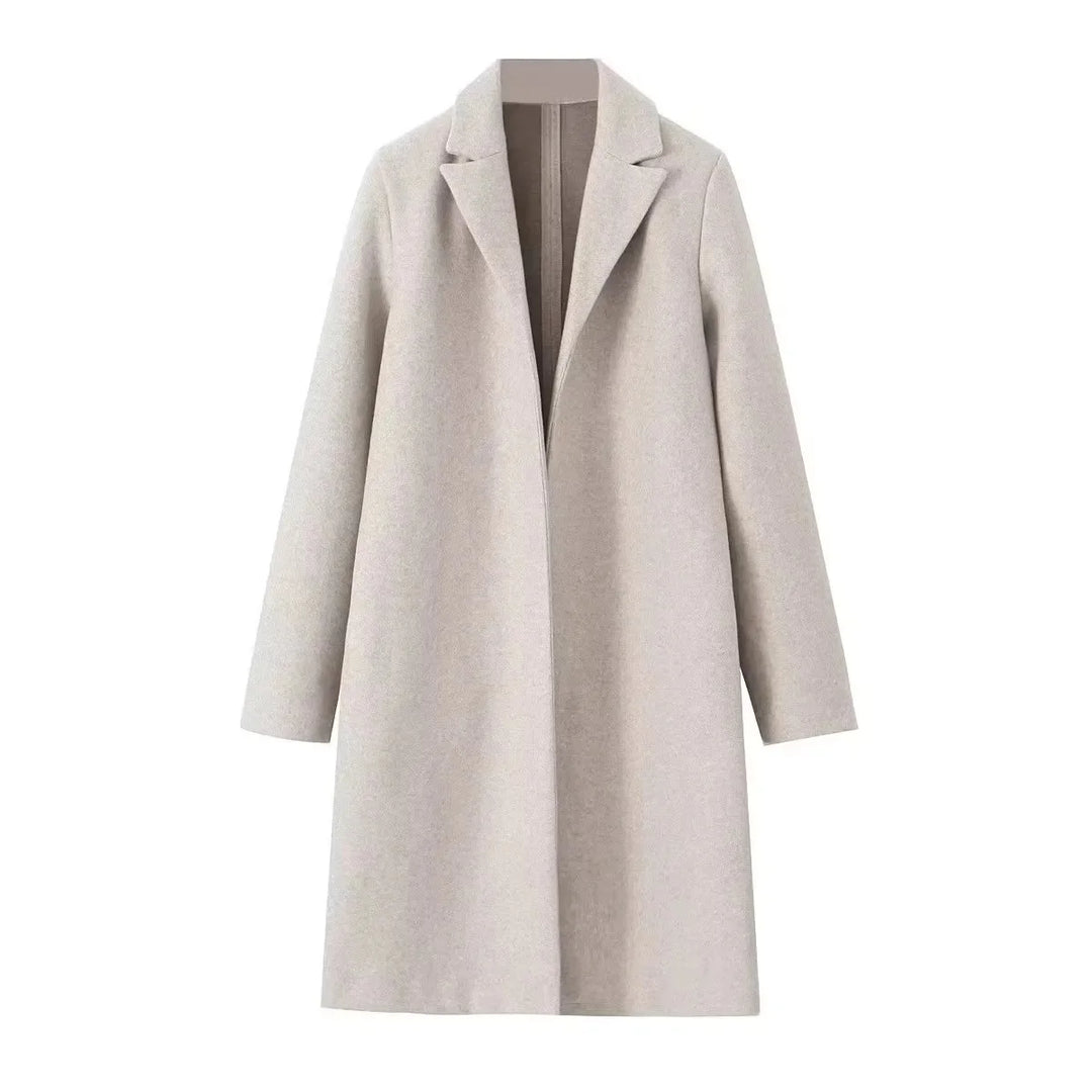 Wool Trench Coat Women | Vintage Chic Outerwear