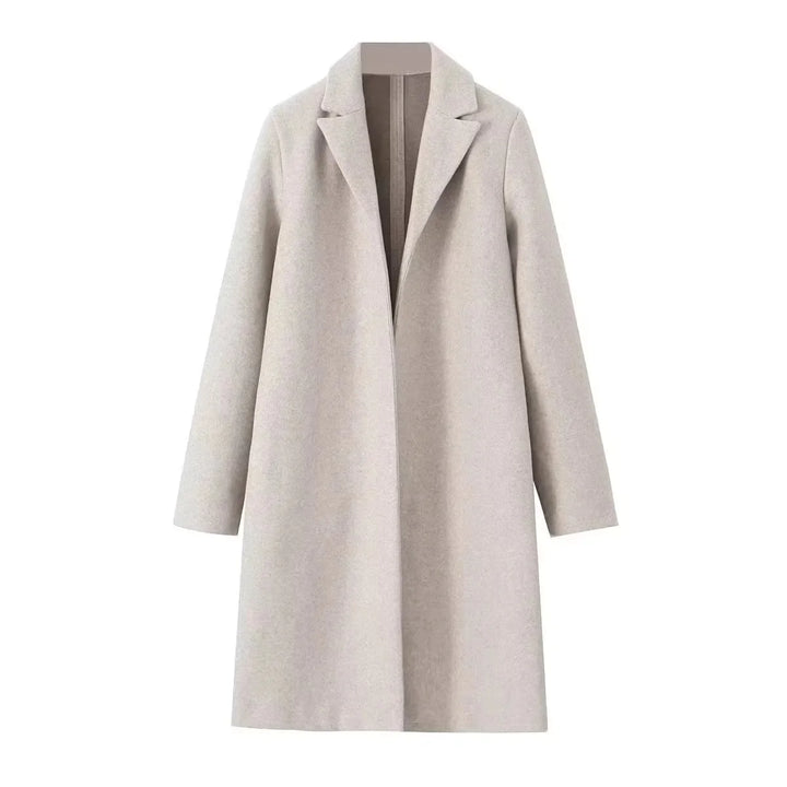 Wool Trench Coat Women | Vintage Chic Outerwear