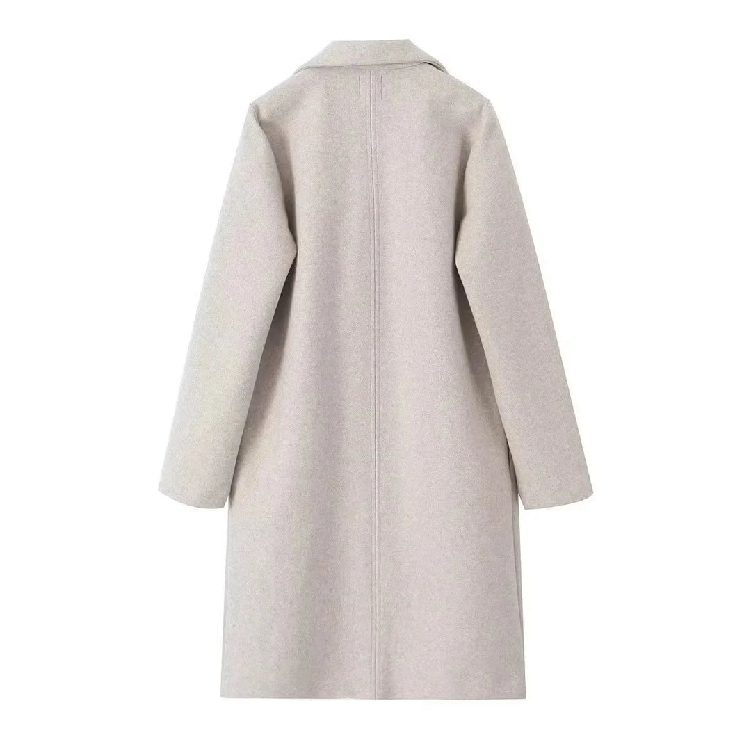 Wool Trench Coat Women | Vintage Chic Outerwear