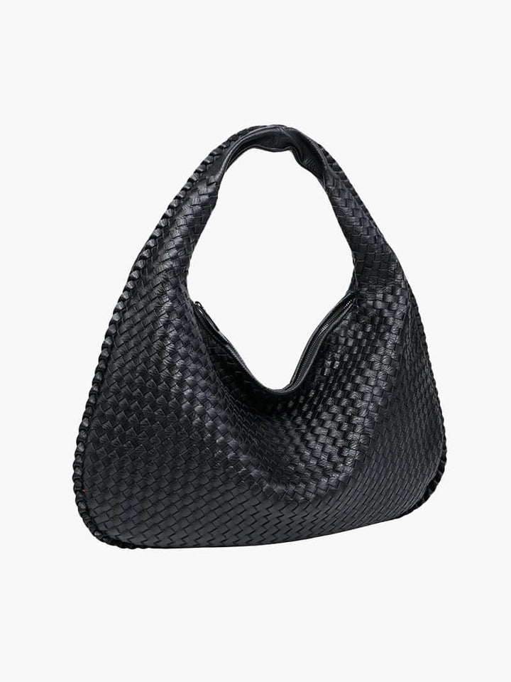 Woven Shoulder Bag | Chic Slouchy Design for Women