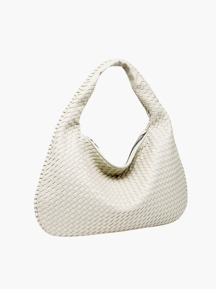 Woven Shoulder Bag | Chic Slouchy Design for Women