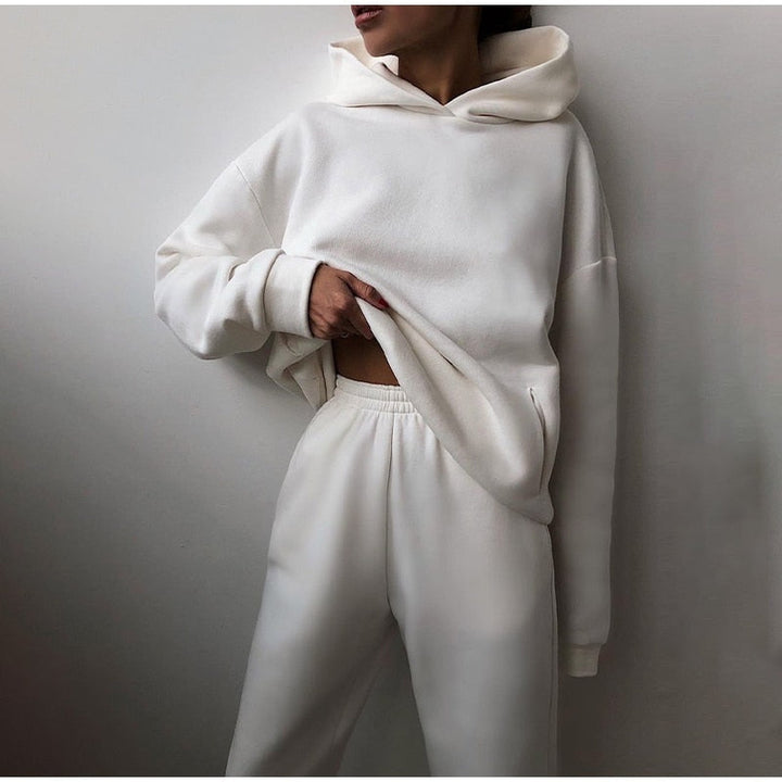 Cozy Jogging Set | Plus Size Loungewear for Women