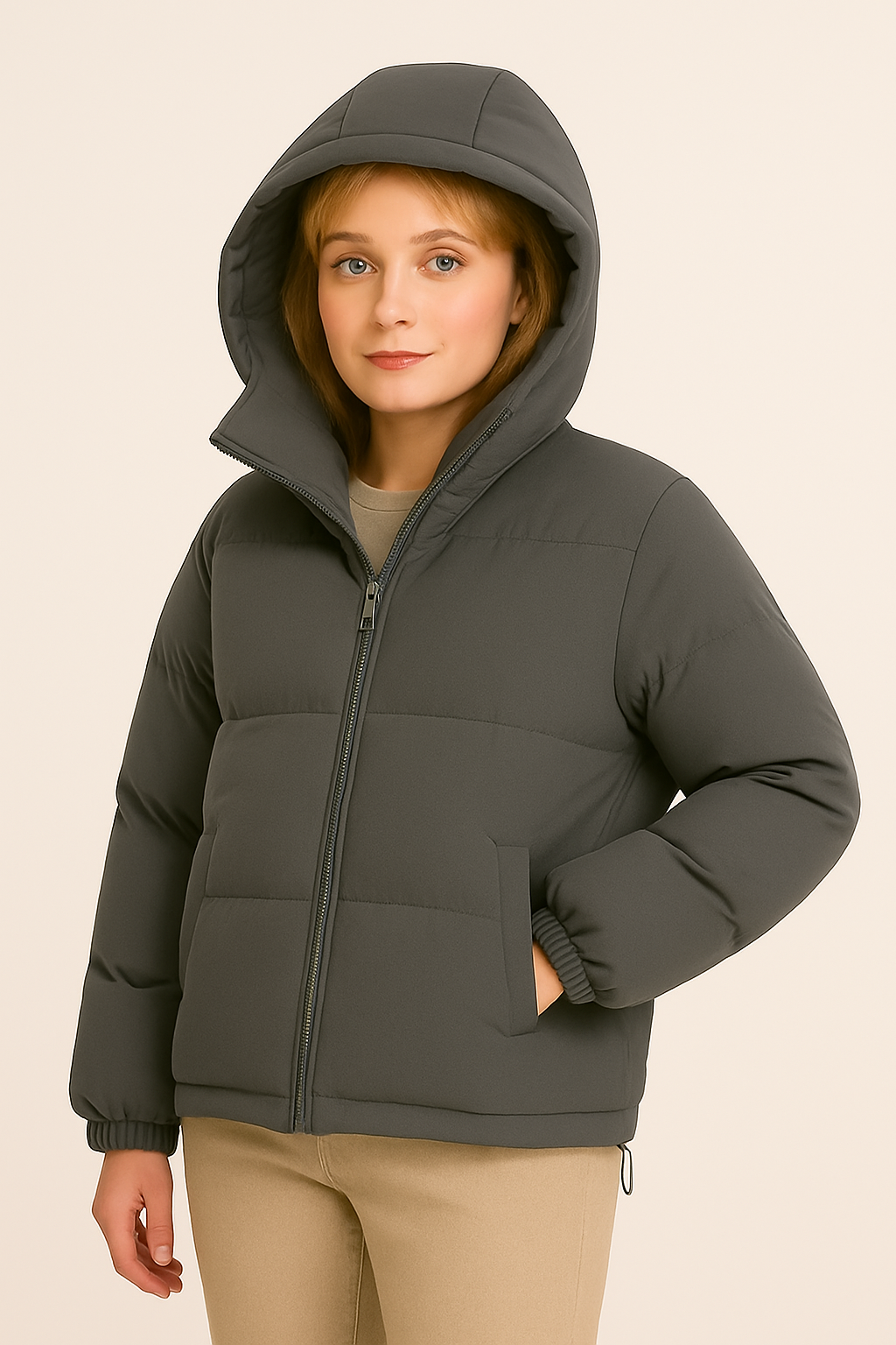Maple Original | Women's Winter Coat with Adjustable Hood