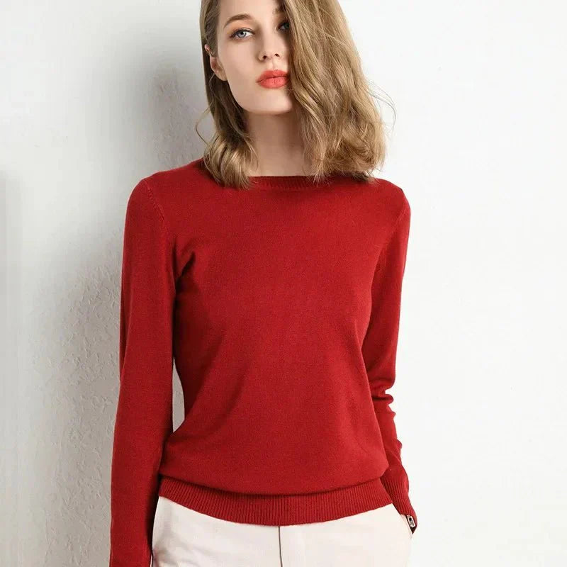 Brooke | Slim Cashmere Pullover - MORI