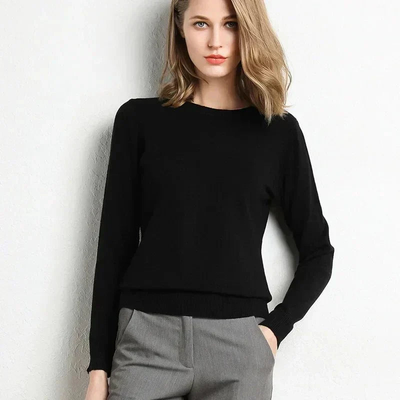 Brooke | Slim Cashmere Pullover - MORI